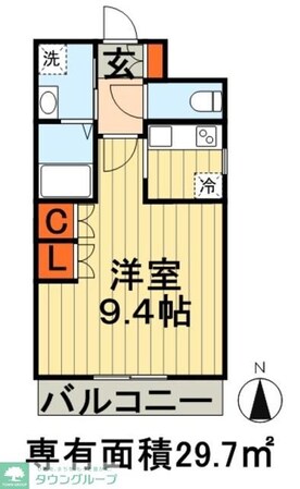ティアラの物件間取画像